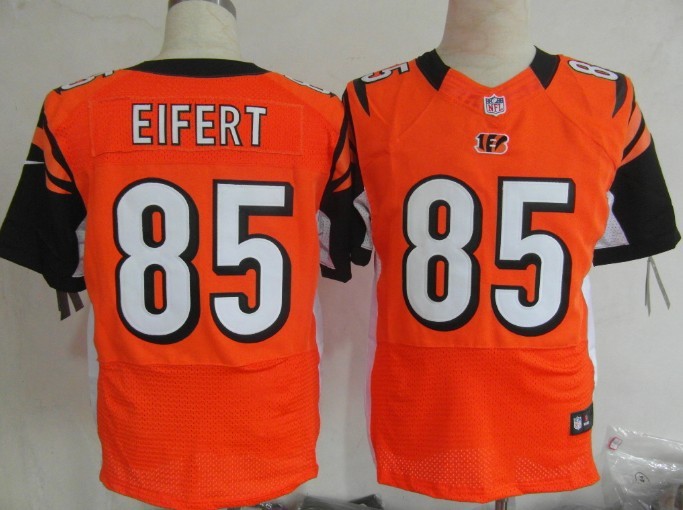 Nike Bengals 85 Eifert Orange Elite Jerseys