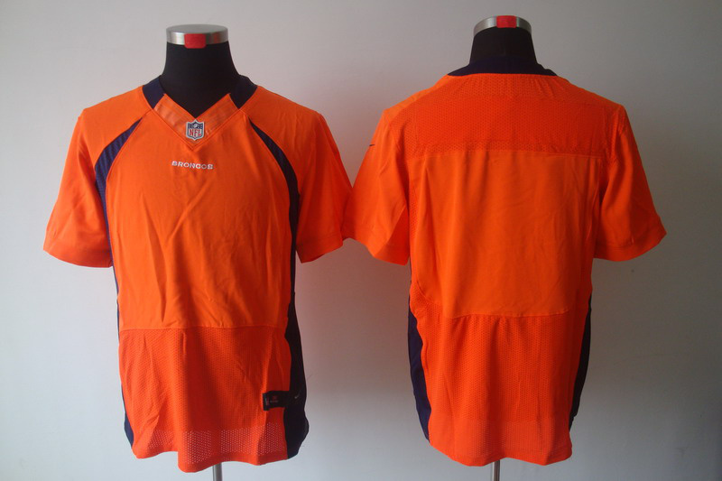 Nike Bengals Blank Orange Elite Jerseys