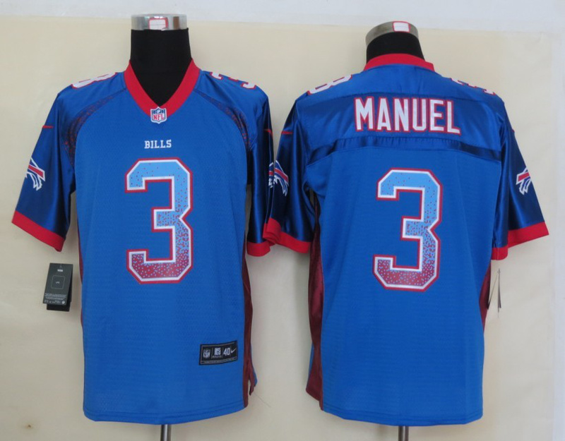 Nike Bills 3 Manuel Blue Elite Drift Jersey