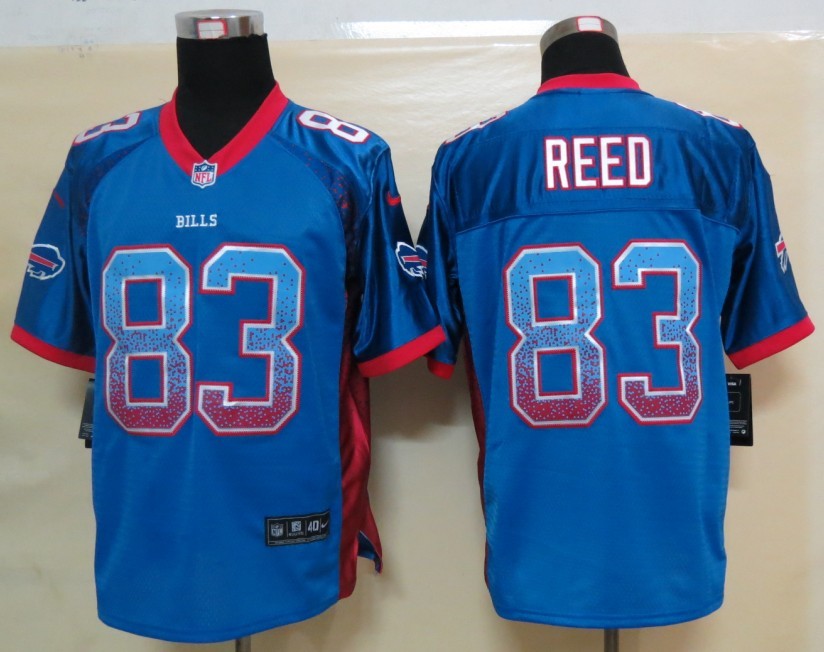 Nike Bills 83 Reed Royal Blue Elite Drift Jersey