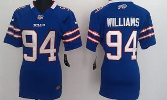 Nike Bills 94 Williams Blue Women Game Jerseys
