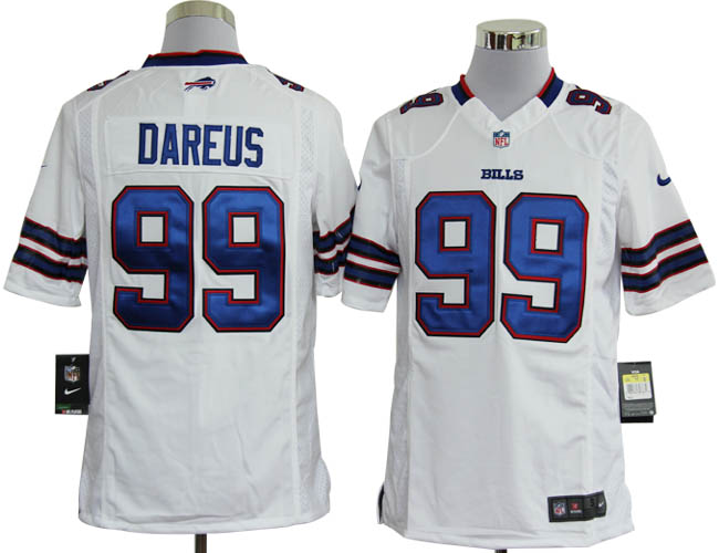 Nike Bills 99 Dareus white Game Jerseys