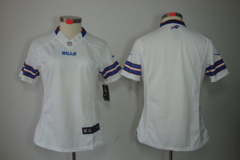 Nike Bills Blank White Women Limited Jerseys Nike Bills Blank White Women Limited Jerseys