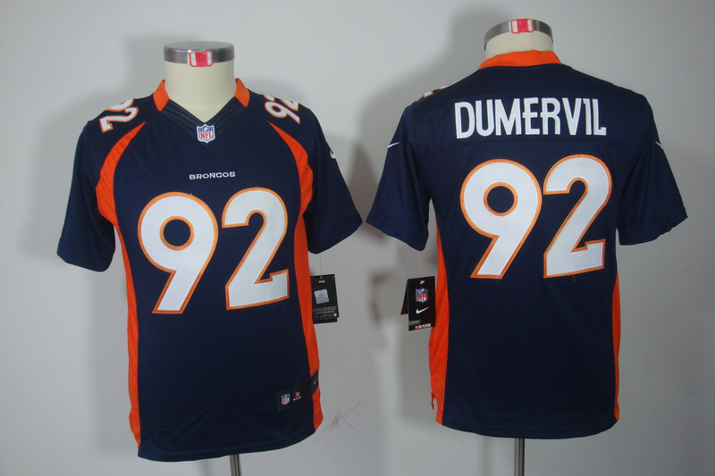 Nike Broncos 92 Dumervil Blue Kids Limited Jerseys Nike Broncos 92 Dumervil Blue Kids Limited Jerseys