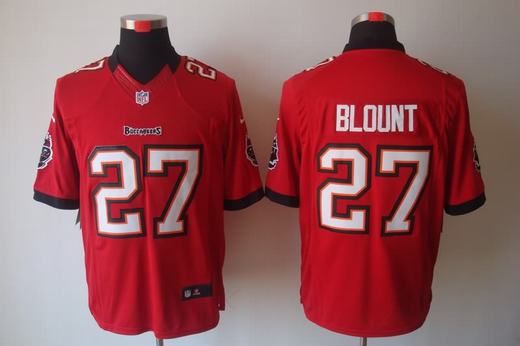 Nike Buccaneers 27 Blount Red Limited Jerseys