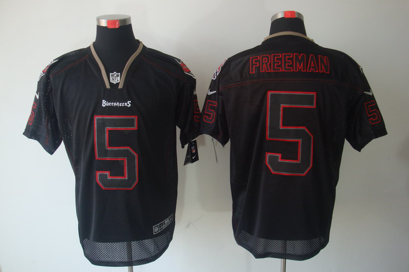 Nike Buccaneers 5 Freeman Black Shadow Elite Jerseys