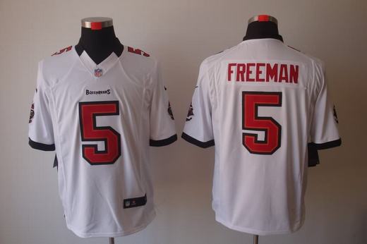 Nike Buccaneers 5 Freeman White Limited Jerseys