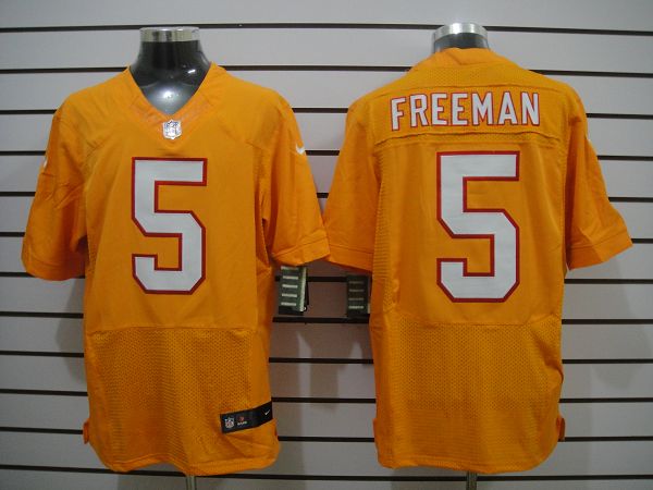 Nike Buccaneers 5 Freeman Yellow Elite Jerseys