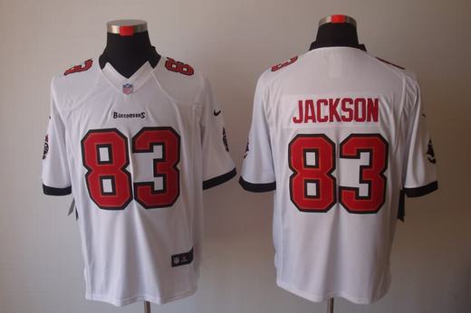 Nike Buccaneers 83 Jackson White Limited Jerseys