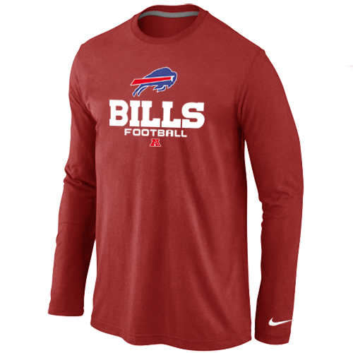 Nike Buffalo Bills Critical Victory Long Sleeve T-Shirt RED