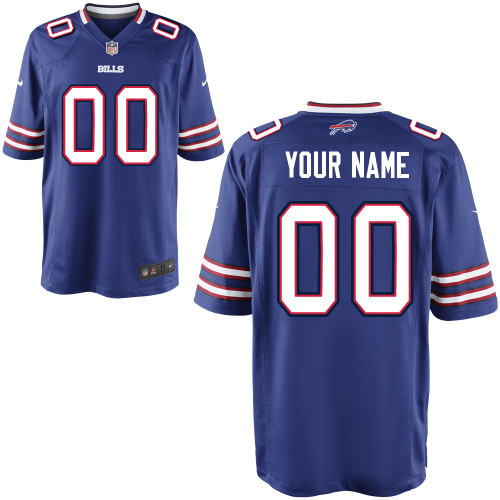 Nike Buffalo Bills Youth Customized Game Team Color Jersey