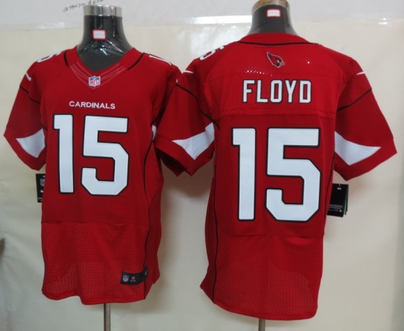 Nike Cardinals 15 Floyd Red Elite Jerseys