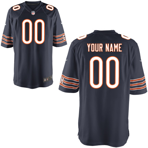 Nike Chicago Bears Youth Customized Game Team Color Jersey
