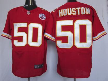 Nike Chiefs 50 Houston Red Elite Jerseys