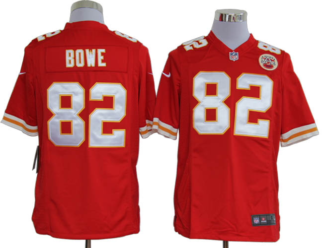 Nike Chiefs 82 Dowe red Game Jerseys
