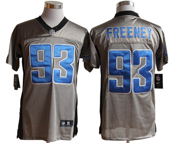 Nike Colts 93 Freeney Grey Elite Jerseys