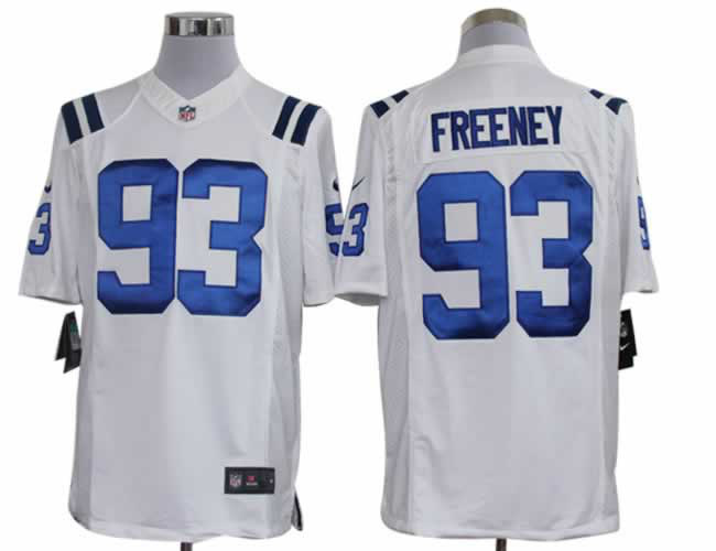 Nike Colts 93 Freeney White Limited Jerseys