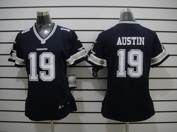 Nike Cowboys 19 Austin Blue Women Limited Jerseys