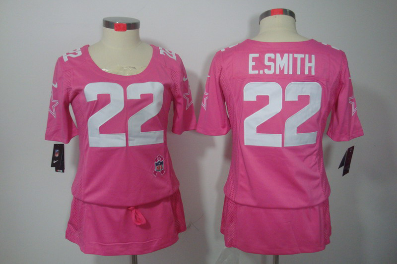 Nike Cowboys 22 E.Smith Pink Women Elite Skirts
