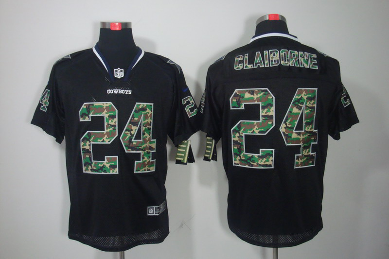 Nike Cowboys 24 Claiborne Camo Number Black Elite Jerseys Nike Cowboys 24 Claiborne Camo Number Black Elite Jerseys