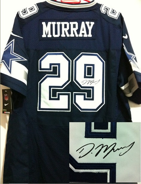 Nike Cowboys 29 Murray Blue Signature Edition Jerseys