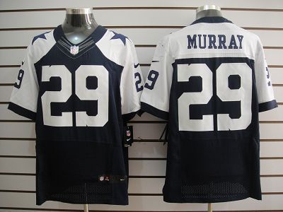 Nike Cowboys 29 Murray Blue Thanksgiving Elite Jerseys