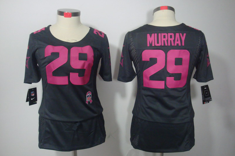 Nike Cowboys 29 Murray Grey Women Elite Skirts