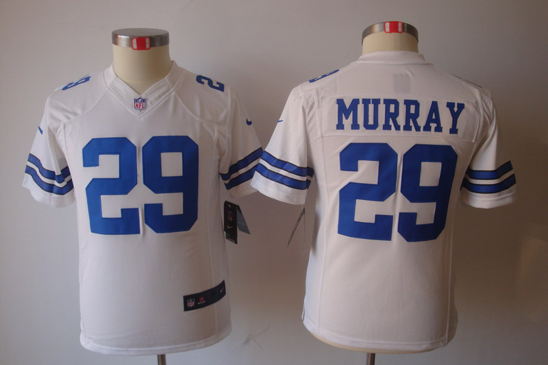 Nike Cowboys 29 Murray White Kids Limited Jerseys
