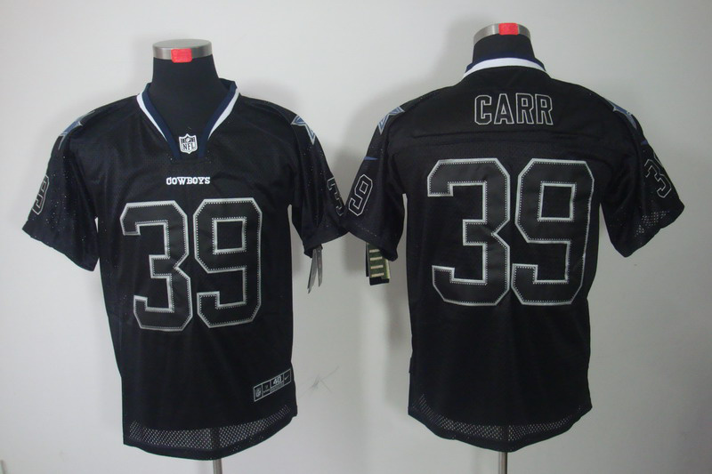 Nike Cowboys 39 Carr Black Elite Jerseys - Click Image to Close