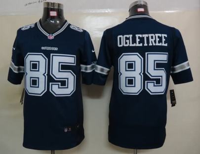 Nike Cowboys 85 Ogletree Blue Limited Jersey