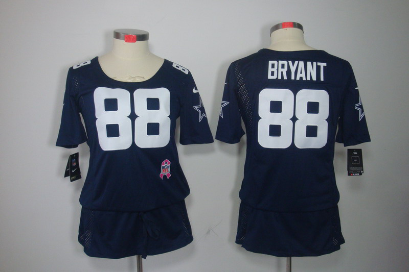 Nike Cowboys 88 Bryant Blue Women Elite Skirts