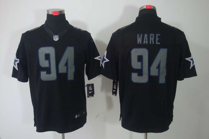 Nike Cowboys 94 Ware Black Impact Limited Jersey Nike Cowboys 94 Ware Black Impact Limited Jersey