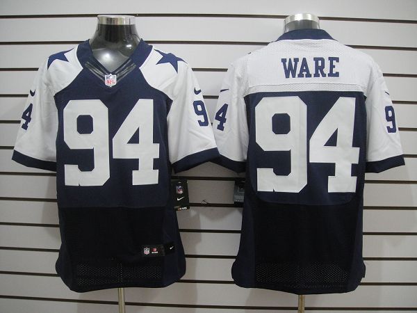 Nike Cowboys 94 Ware Blue Thankgivings Elite Jerseys Nike Cowboys 94 Ware Blue Thankgivings Elite Jerseys