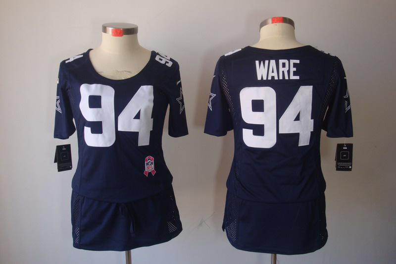 Nike Cowboys 94 Ware Blue Women Elite Skirts