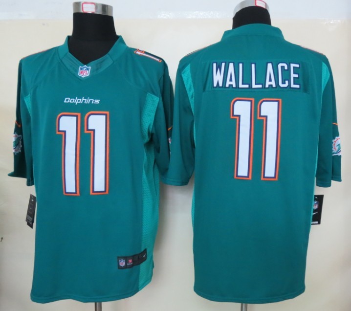 Nike Dolphins 11 Wallace Green New Limited Jerseys