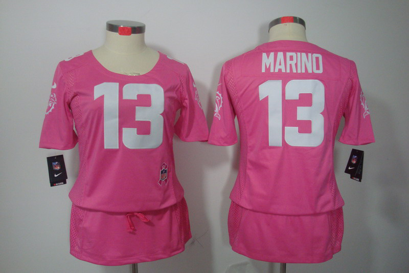 Nike Dolphins 13 Marind Pink Women Elite Skirts