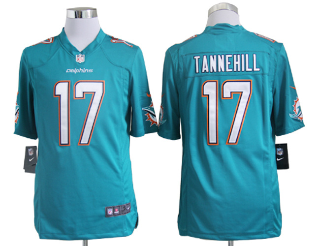 Nike Dolphins 17 Tannehill Green New Game Jerseys