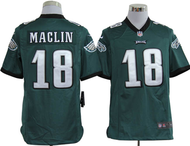 Nike Eagles 18 Maglin Green Game Jerseys - Click Image to Close