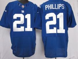 Nike Giants 21 Phillips Blue Elite Jerseys