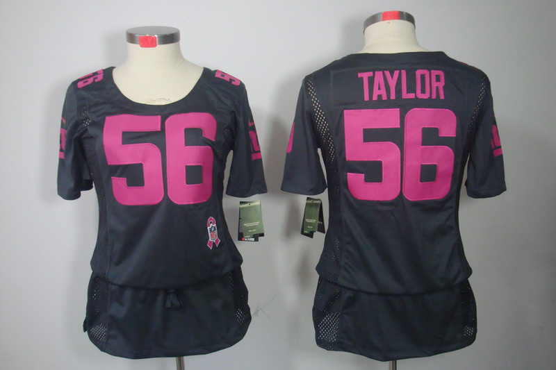 Nike Giants 56 Taylor Grey Women Elite Skirts