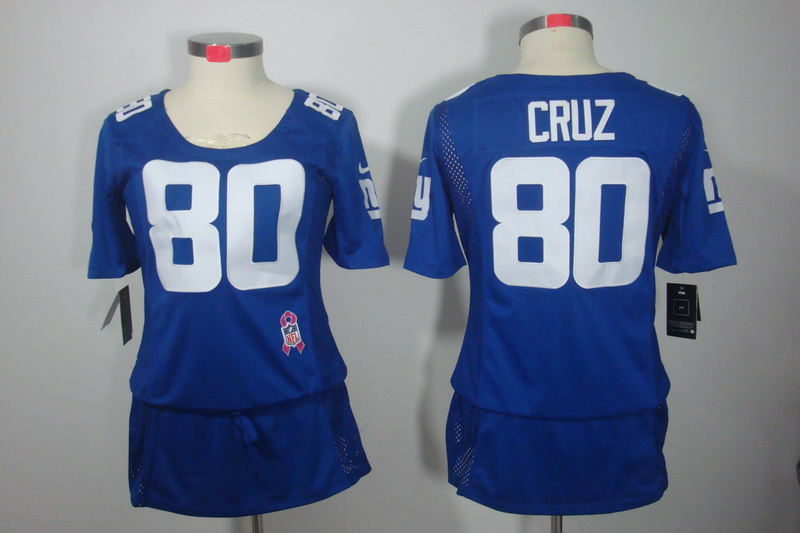 Nike Giants 80 Cruz Blue Women Elite Skirts