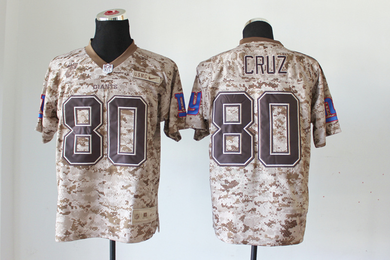Nike Giants 80 Cruz US Marine Corps Camo Elite Jerseys - Click Image to Close
