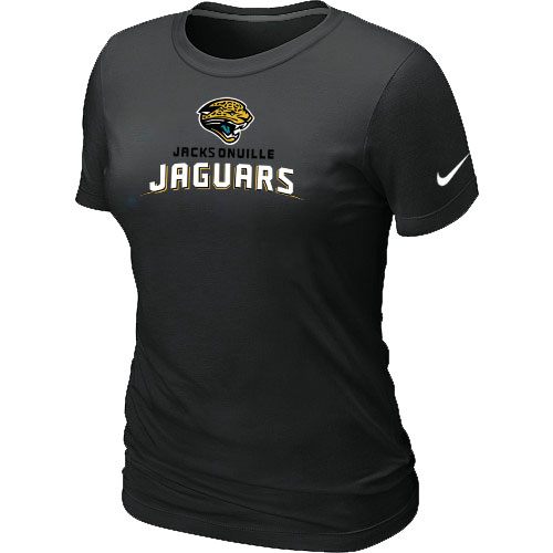Nike Jacksonville Jaguars Authentic Logo Women's T-Shirt black