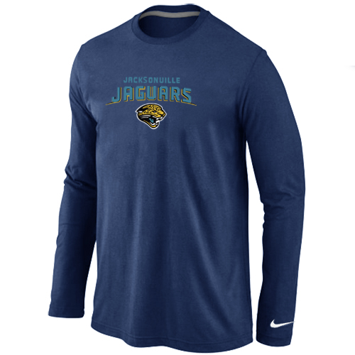 Nike Jacksonville Jaguars Heart & Soul Long Sleeve T-Shirt D.Blue
