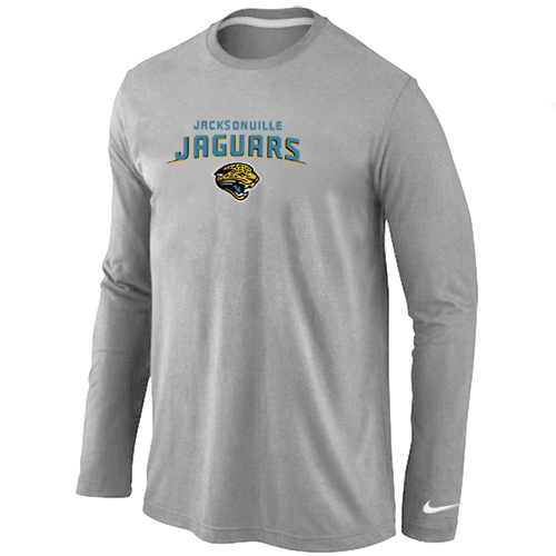 Nike Jacksonville Jaguars Heart & Soul Long Sleeve T-Shirt Grey