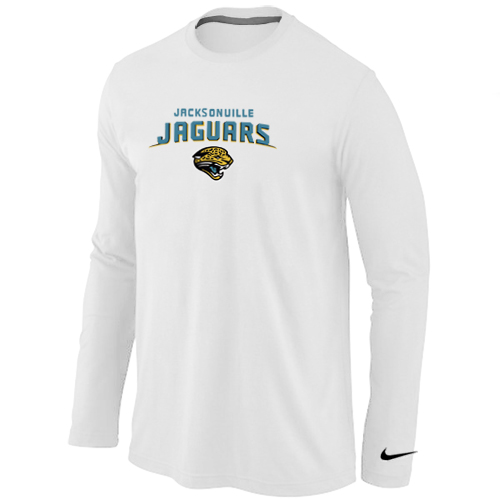 Nike Jacksonville Jaguars Heart & Soul Long Sleeve T-Shirt White