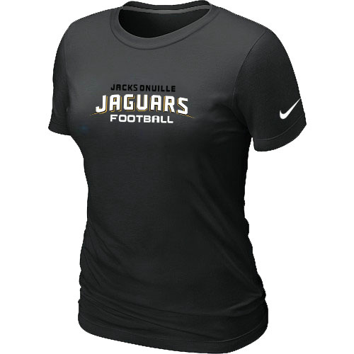 Nike Jacksonville Jaguars Sideline Legend Authentic Font Women's T-Shirt Black