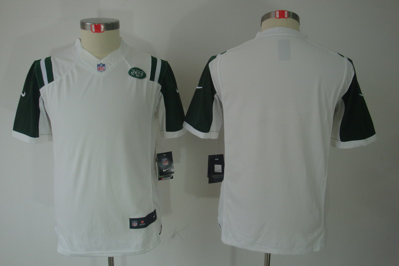 Nike Jets Blank White Kids Limited Jerseys Nike Jets Blank White Kids Limited Jerseys