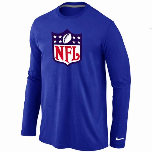 Nike NFL Logo Long Sleeve T-Shirt Blue