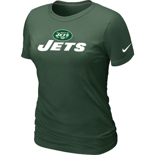 Nike New York Jets Authentic Logo Women's T-Shirt - Team Green Nike New York Jets Authentic Logo Women's T-Shirt - Team Green